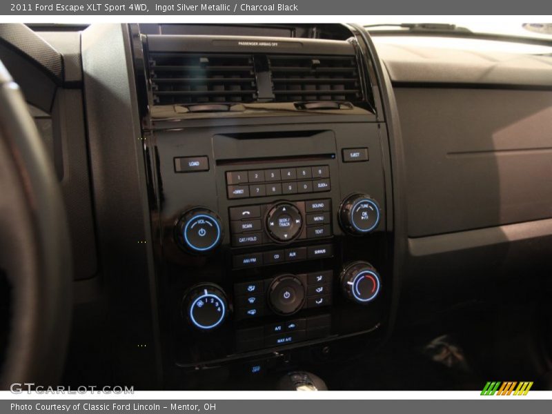 Ingot Silver Metallic / Charcoal Black 2011 Ford Escape XLT Sport 4WD