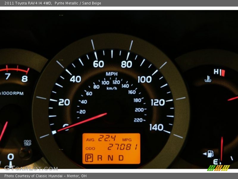 Pyrite Metallic / Sand Beige 2011 Toyota RAV4 I4 4WD