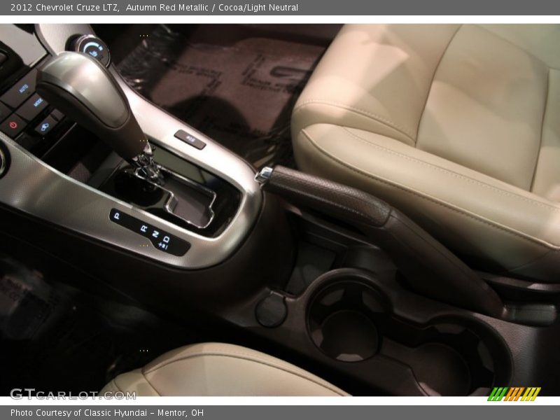 Autumn Red Metallic / Cocoa/Light Neutral 2012 Chevrolet Cruze LTZ