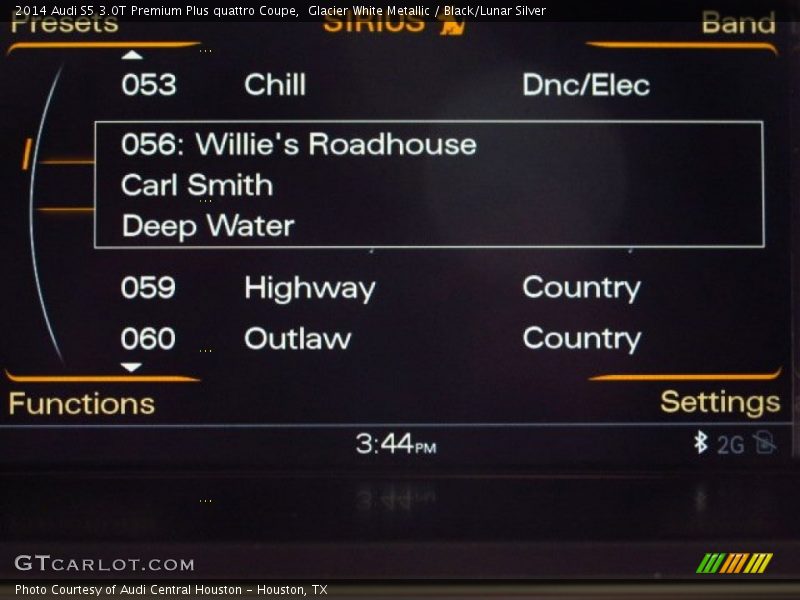 Glacier White Metallic / Black/Lunar Silver 2014 Audi S5 3.0T Premium Plus quattro Coupe