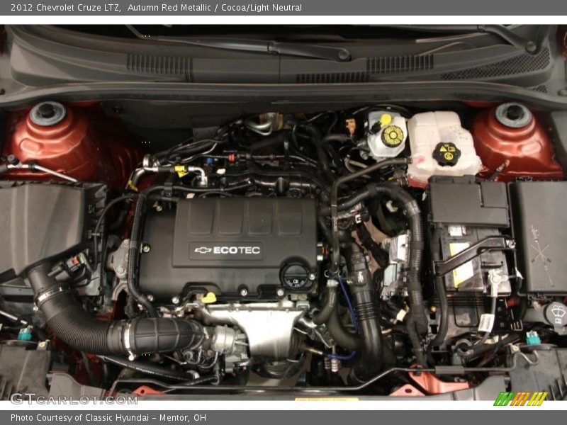 Autumn Red Metallic / Cocoa/Light Neutral 2012 Chevrolet Cruze LTZ