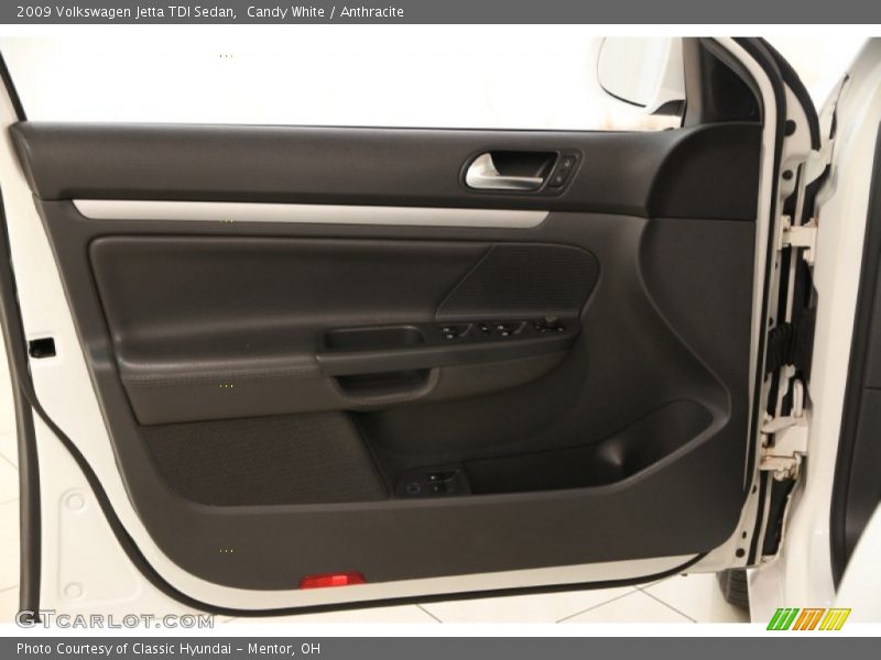 Candy White / Anthracite 2009 Volkswagen Jetta TDI Sedan