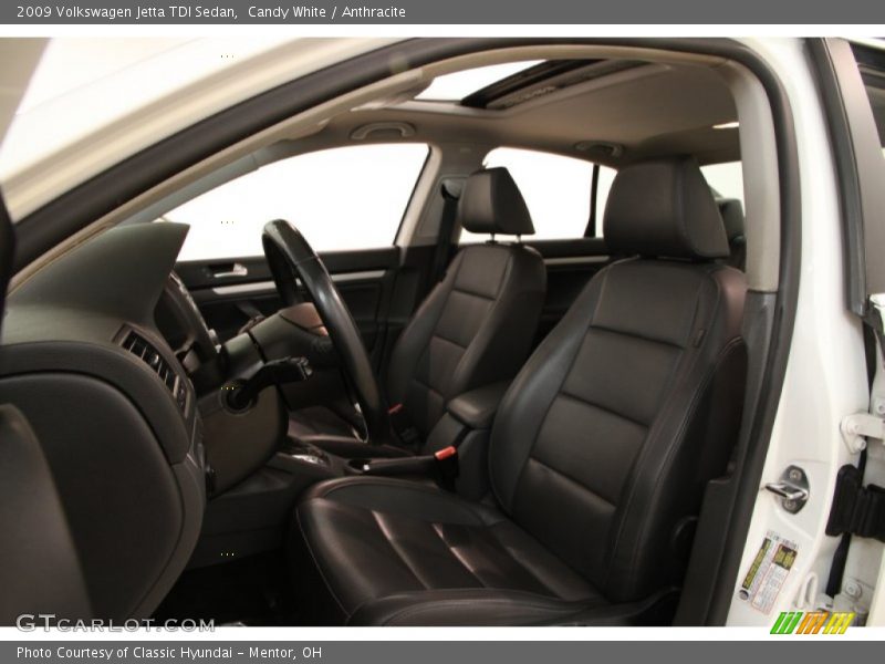 Candy White / Anthracite 2009 Volkswagen Jetta TDI Sedan