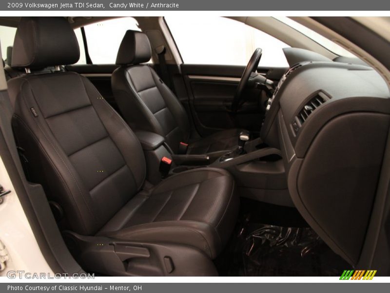 Candy White / Anthracite 2009 Volkswagen Jetta TDI Sedan