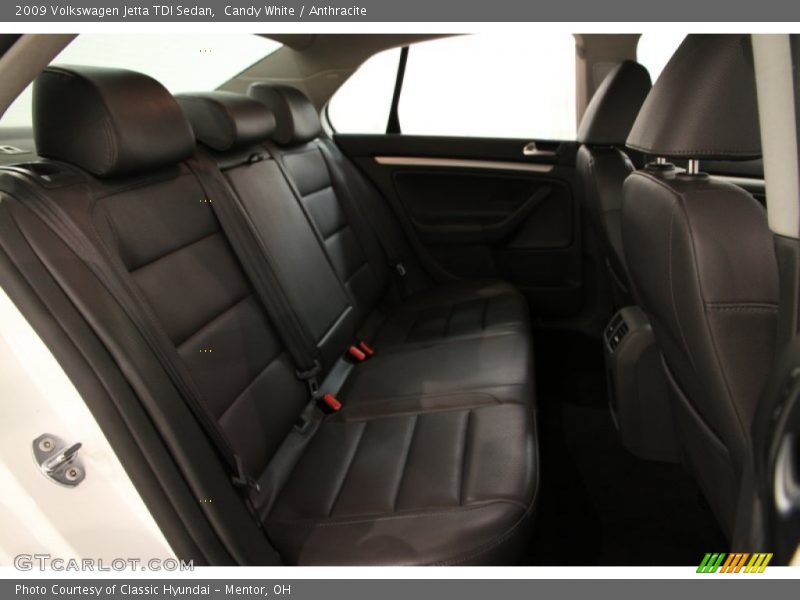 Candy White / Anthracite 2009 Volkswagen Jetta TDI Sedan
