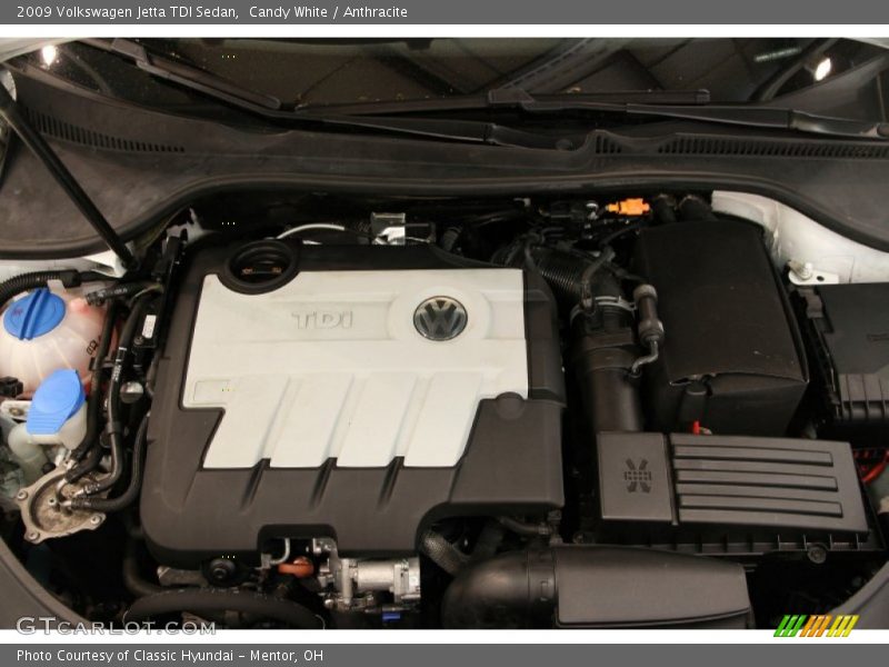 Candy White / Anthracite 2009 Volkswagen Jetta TDI Sedan