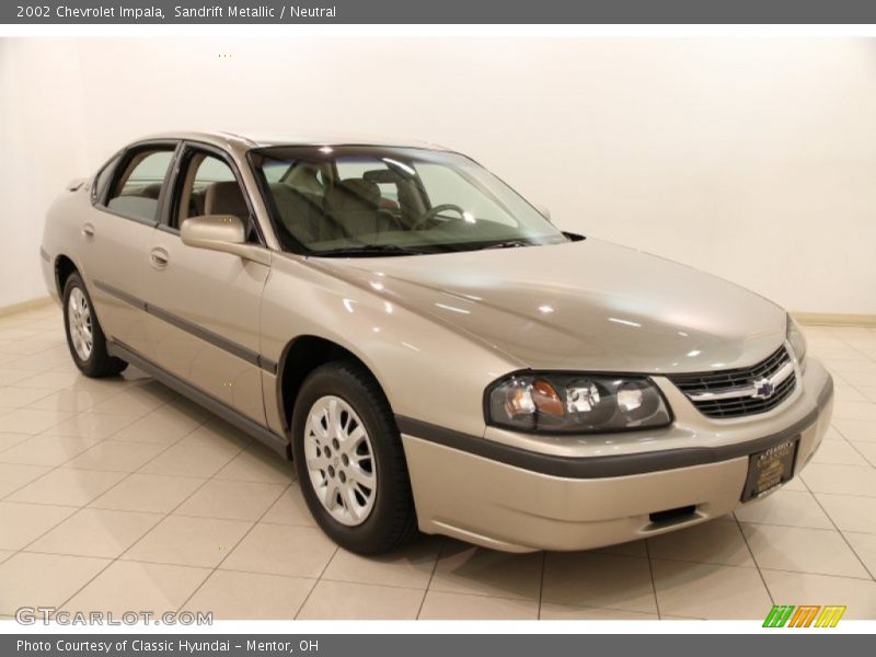 Sandrift Metallic / Neutral 2002 Chevrolet Impala