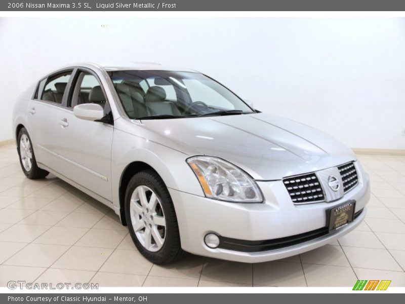 Liquid Silver Metallic / Frost 2006 Nissan Maxima 3.5 SL