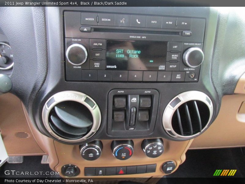 Black / Black/Dark Saddle 2011 Jeep Wrangler Unlimited Sport 4x4