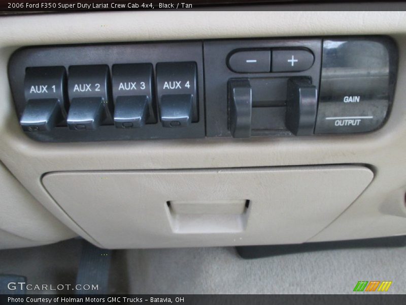Black / Tan 2006 Ford F350 Super Duty Lariat Crew Cab 4x4