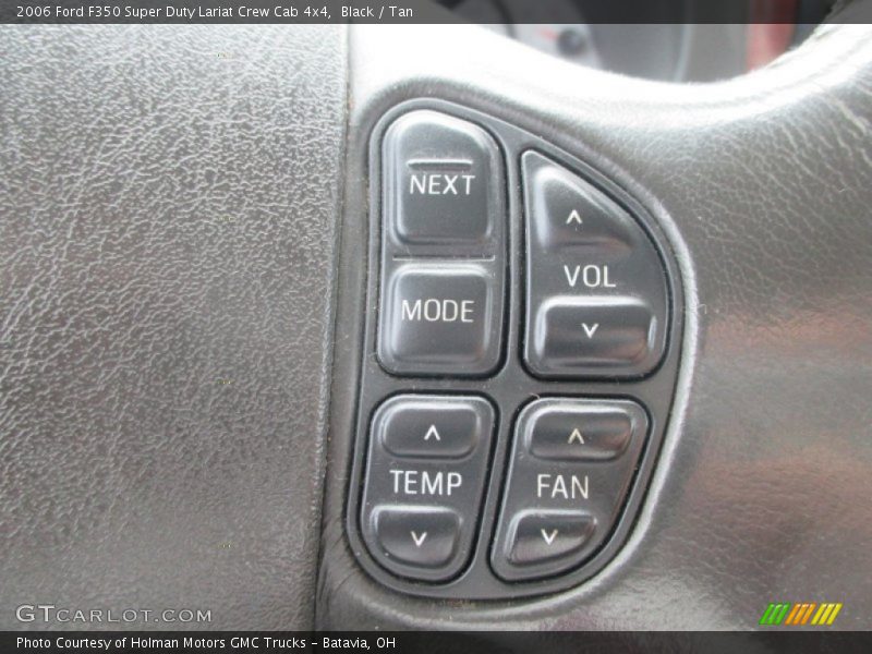 Black / Tan 2006 Ford F350 Super Duty Lariat Crew Cab 4x4