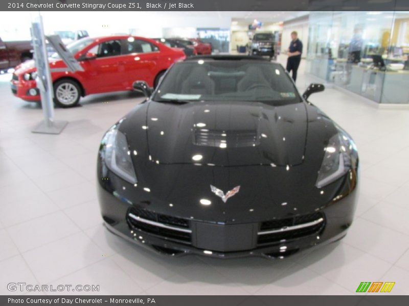 Black / Jet Black 2014 Chevrolet Corvette Stingray Coupe Z51