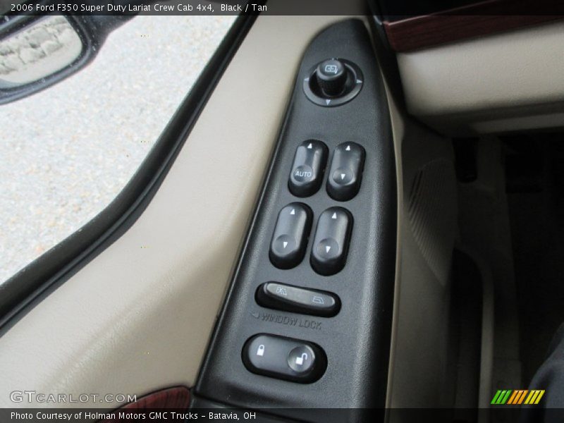 Black / Tan 2006 Ford F350 Super Duty Lariat Crew Cab 4x4