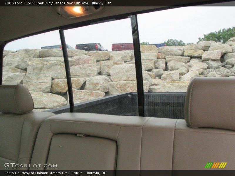 Black / Tan 2006 Ford F350 Super Duty Lariat Crew Cab 4x4