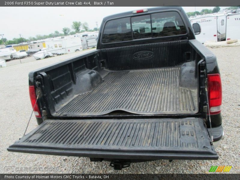 Black / Tan 2006 Ford F350 Super Duty Lariat Crew Cab 4x4