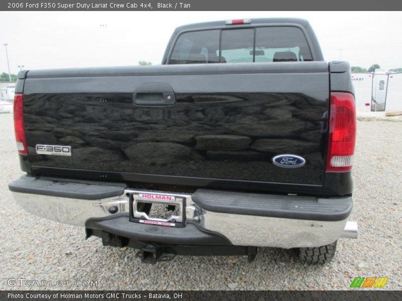 Black / Tan 2006 Ford F350 Super Duty Lariat Crew Cab 4x4