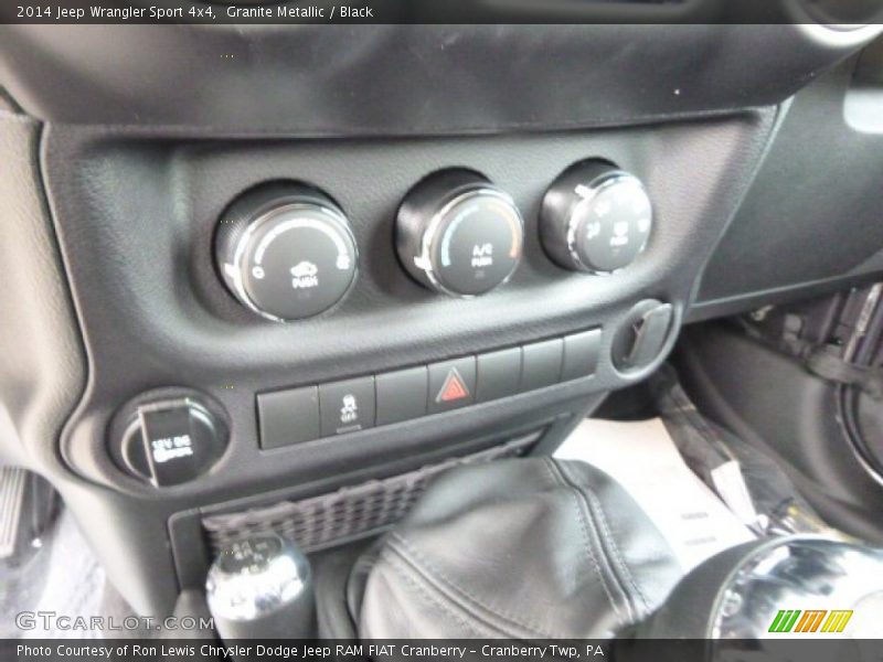 Granite Metallic / Black 2014 Jeep Wrangler Sport 4x4