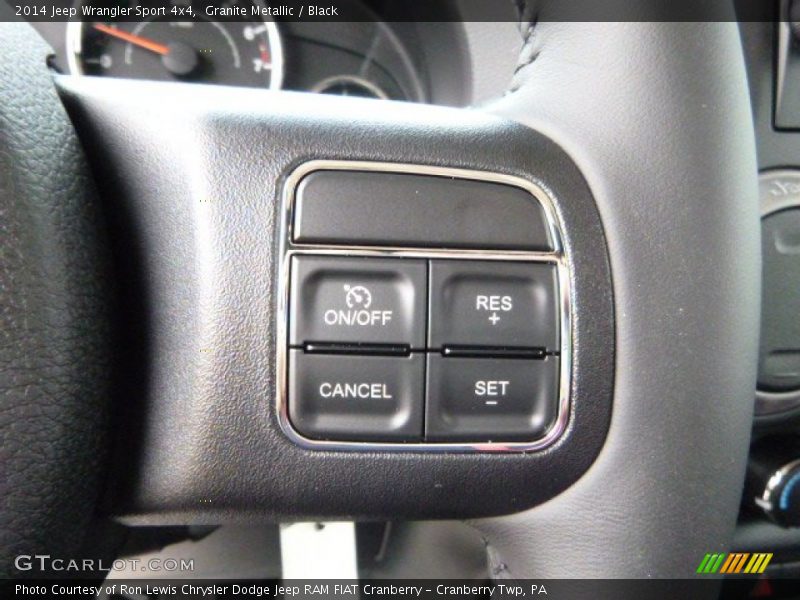 Granite Metallic / Black 2014 Jeep Wrangler Sport 4x4