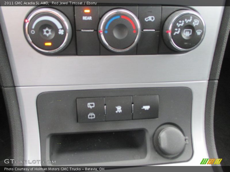 Red Jewel Tintcoat / Ebony 2011 GMC Acadia SL AWD