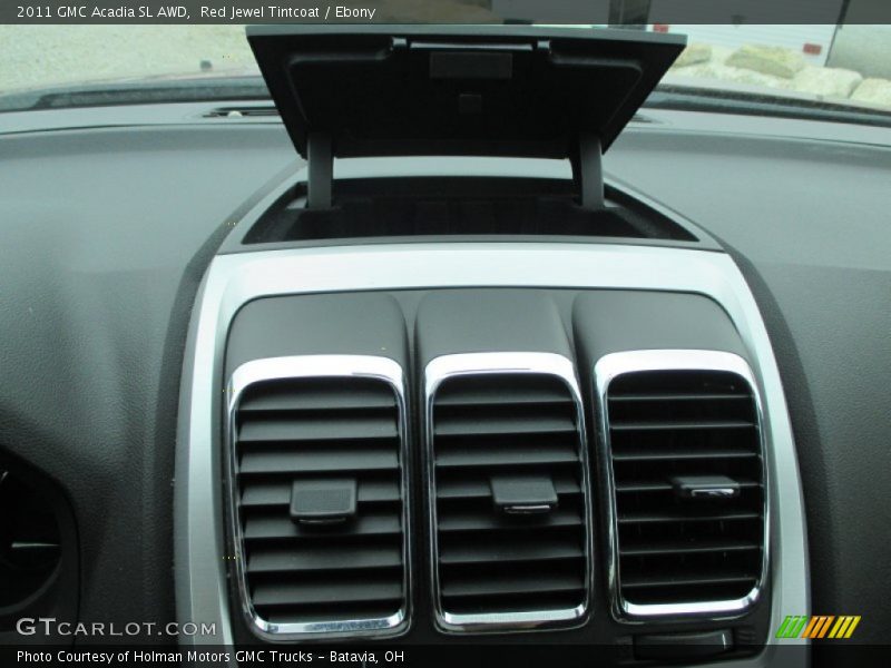 Red Jewel Tintcoat / Ebony 2011 GMC Acadia SL AWD