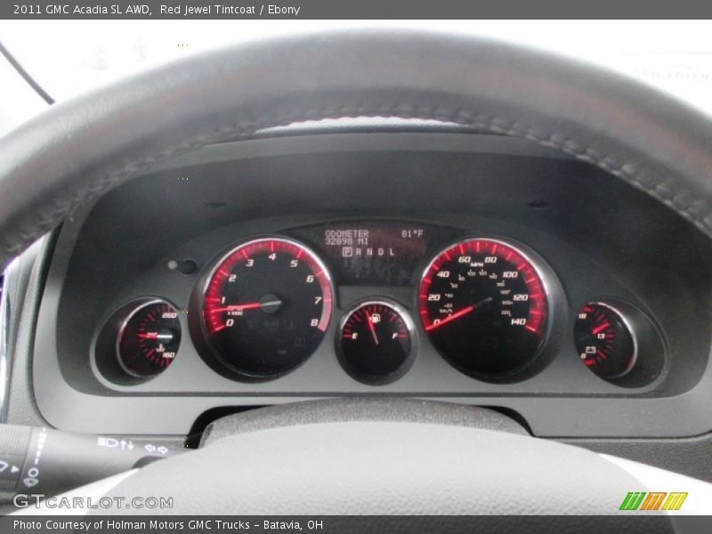  2011 Acadia SL AWD SL AWD Gauges