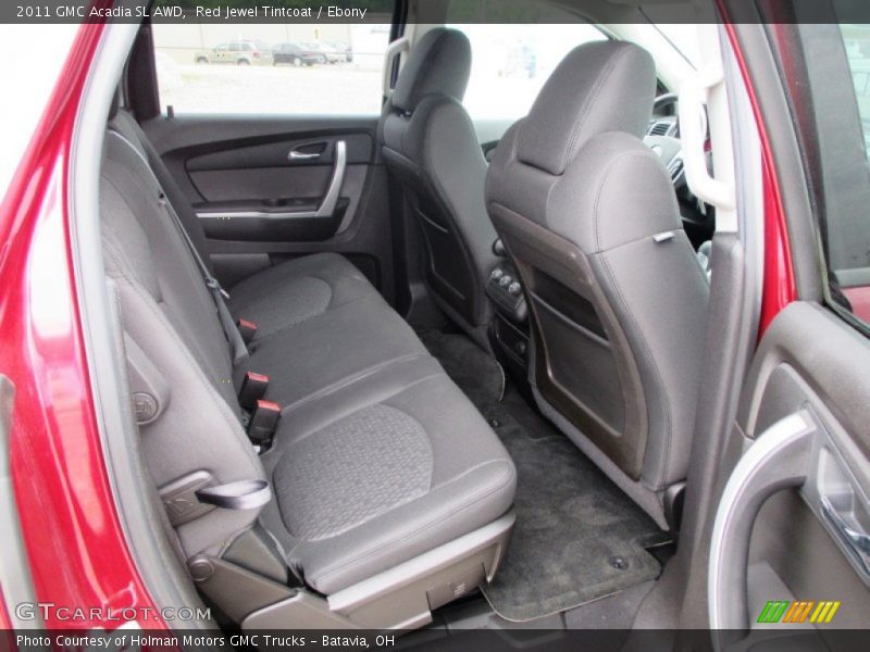 Red Jewel Tintcoat / Ebony 2011 GMC Acadia SL AWD