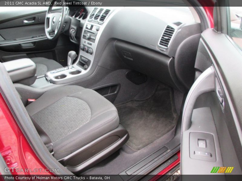 Red Jewel Tintcoat / Ebony 2011 GMC Acadia SL AWD