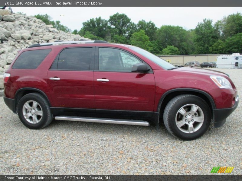  2011 Acadia SL AWD Red Jewel Tintcoat