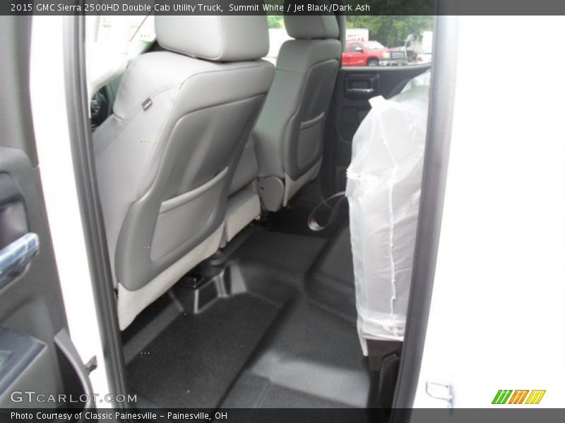 Summit White / Jet Black/Dark Ash 2015 GMC Sierra 2500HD Double Cab Utility Truck