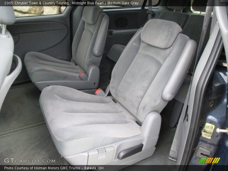 Midnight Blue Pearl / Medium Slate Gray 2005 Chrysler Town & Country Touring