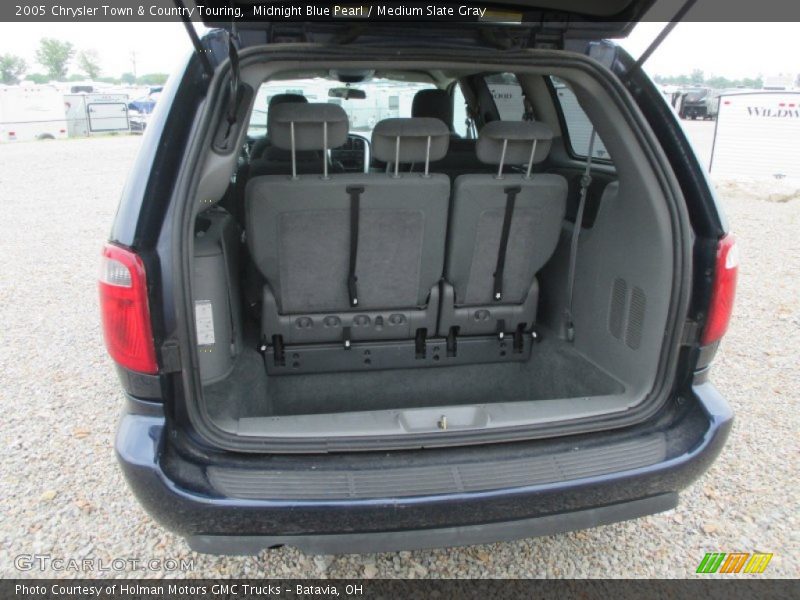 Midnight Blue Pearl / Medium Slate Gray 2005 Chrysler Town & Country Touring
