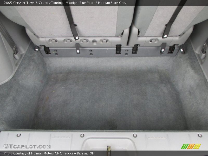 Midnight Blue Pearl / Medium Slate Gray 2005 Chrysler Town & Country Touring