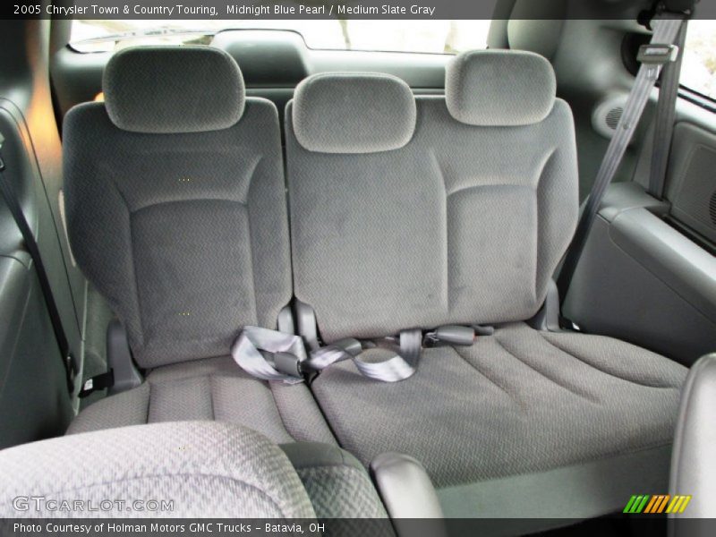 Midnight Blue Pearl / Medium Slate Gray 2005 Chrysler Town & Country Touring