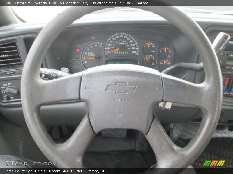 Graystone Metallic / Dark Charcoal 2006 Chevrolet Silverado 1500 LS Extended Cab