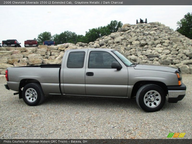 Graystone Metallic / Dark Charcoal 2006 Chevrolet Silverado 1500 LS Extended Cab