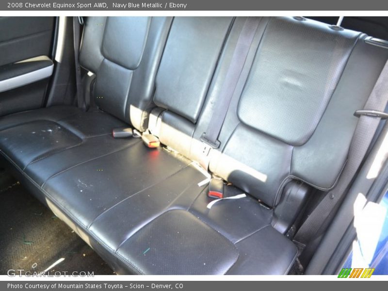 Navy Blue Metallic / Ebony 2008 Chevrolet Equinox Sport AWD