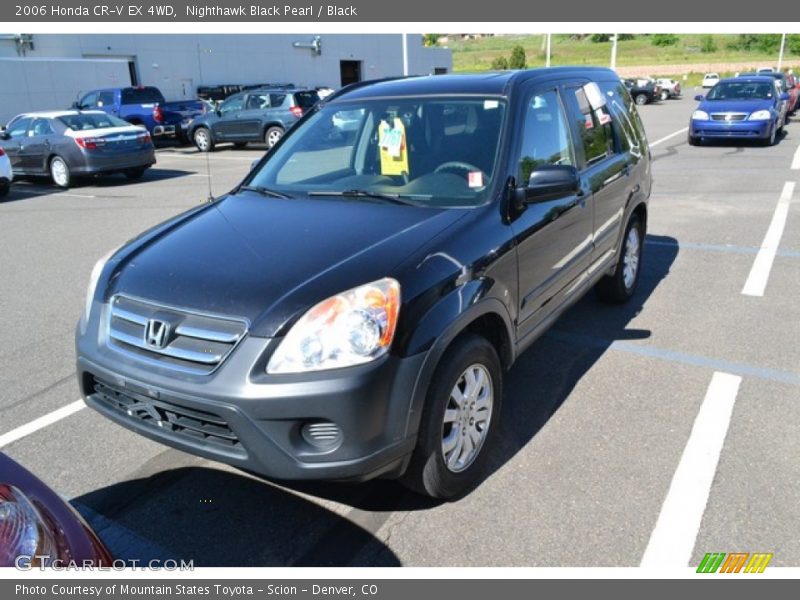 Nighthawk Black Pearl / Black 2006 Honda CR-V EX 4WD