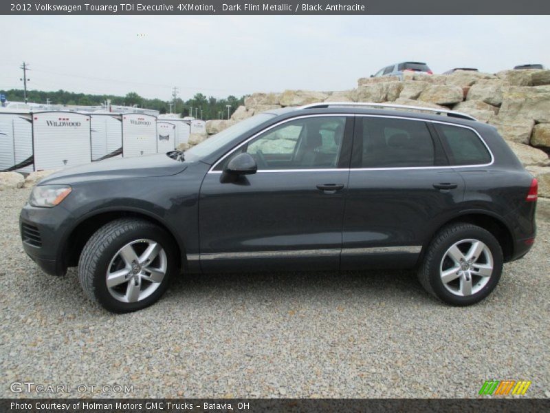 Dark Flint Metallic / Black Anthracite 2012 Volkswagen Touareg TDI Executive 4XMotion