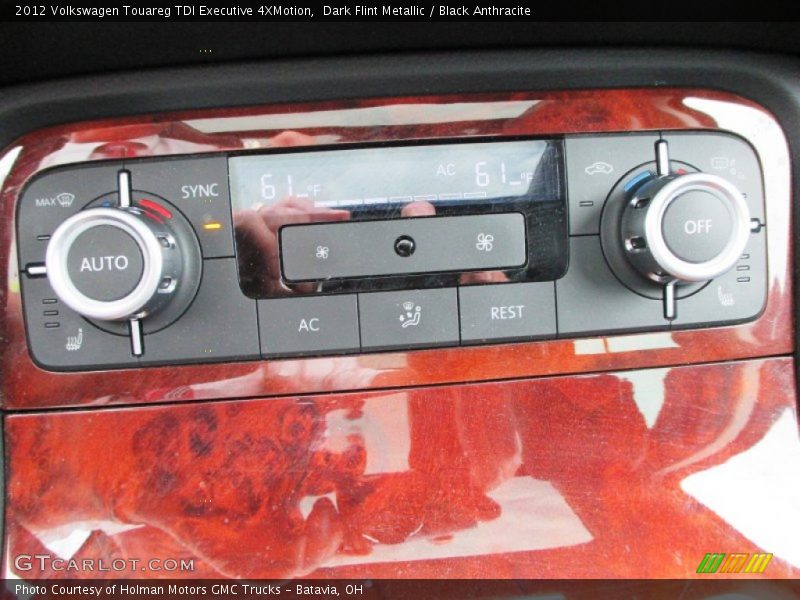 Dark Flint Metallic / Black Anthracite 2012 Volkswagen Touareg TDI Executive 4XMotion