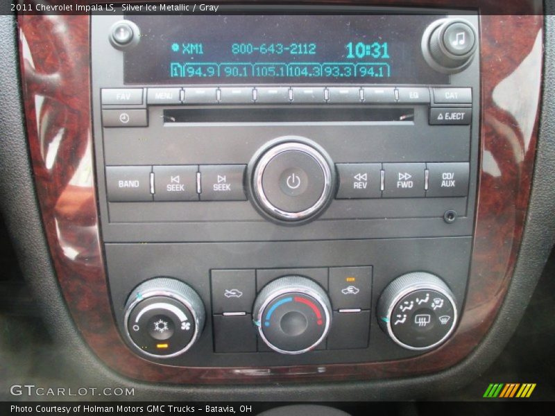 Silver Ice Metallic / Gray 2011 Chevrolet Impala LS