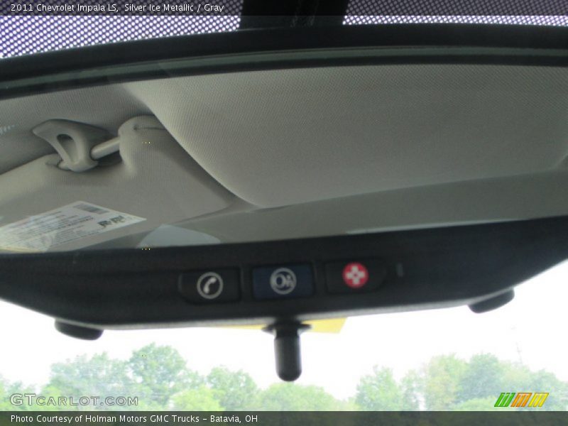 Silver Ice Metallic / Gray 2011 Chevrolet Impala LS