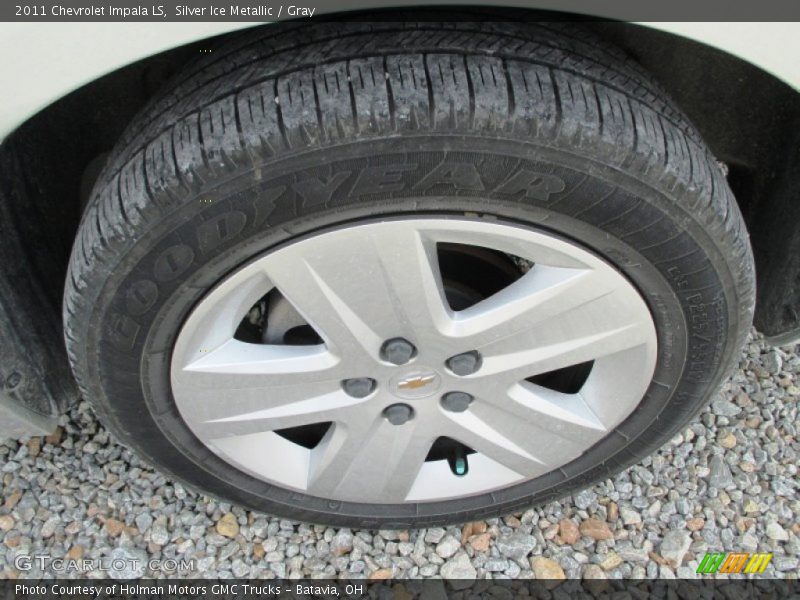 Silver Ice Metallic / Gray 2011 Chevrolet Impala LS