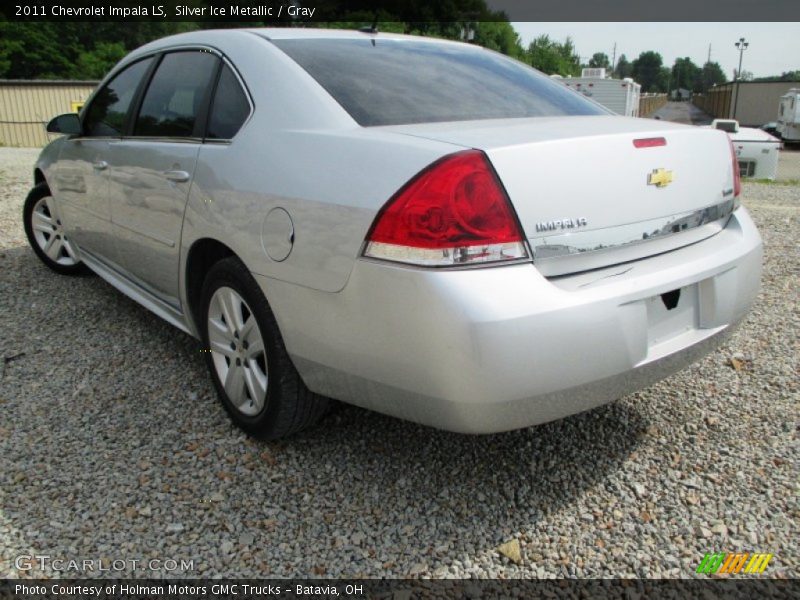 Silver Ice Metallic / Gray 2011 Chevrolet Impala LS