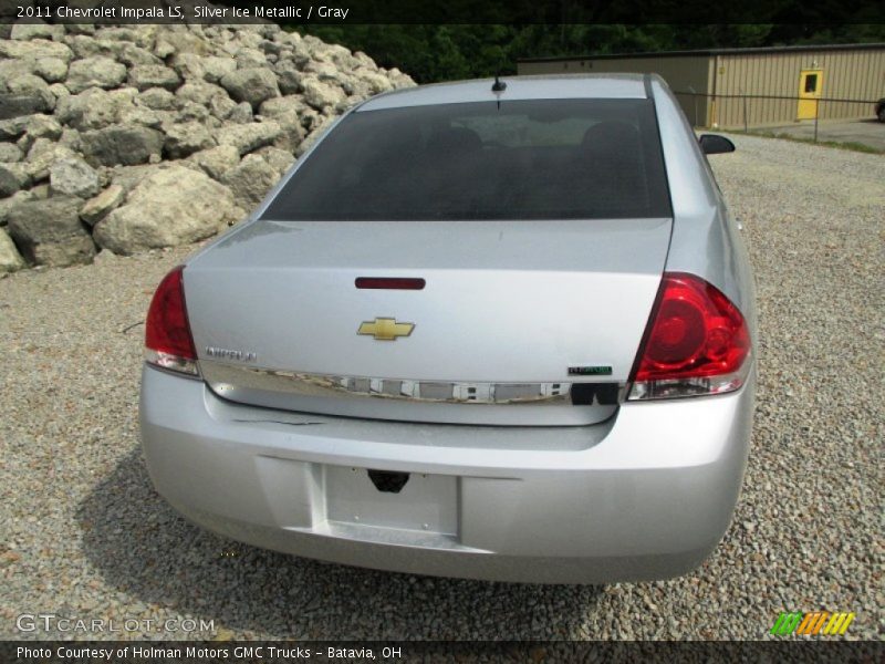 Silver Ice Metallic / Gray 2011 Chevrolet Impala LS