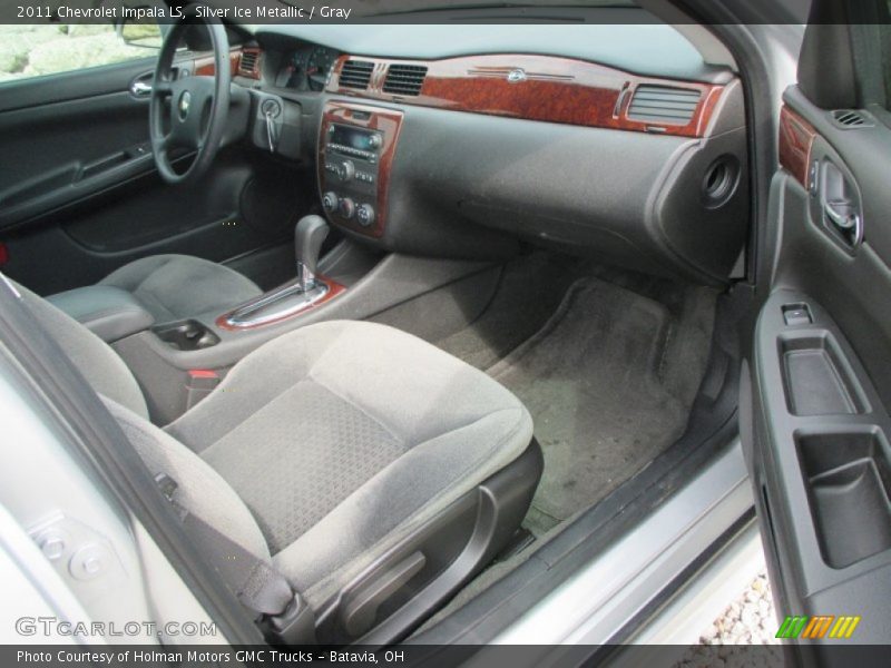 Silver Ice Metallic / Gray 2011 Chevrolet Impala LS