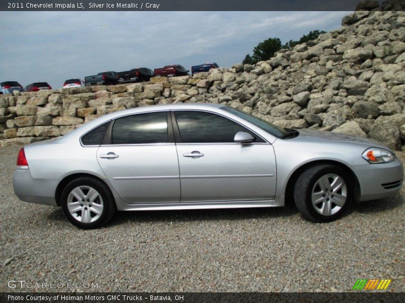 Silver Ice Metallic / Gray 2011 Chevrolet Impala LS