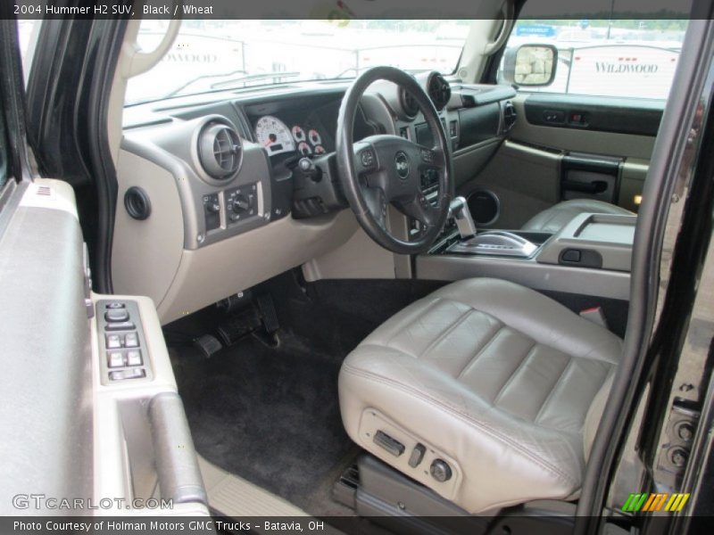  2004 H2 SUV Wheat Interior