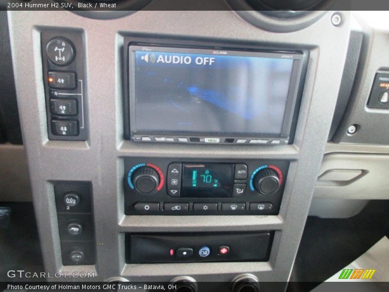 Controls of 2004 H2 SUV