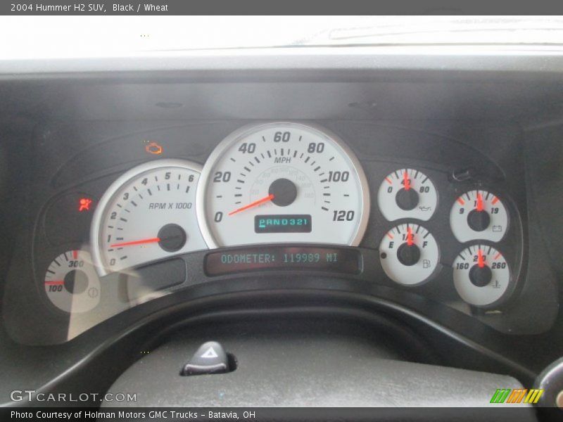  2004 H2 SUV SUV Gauges