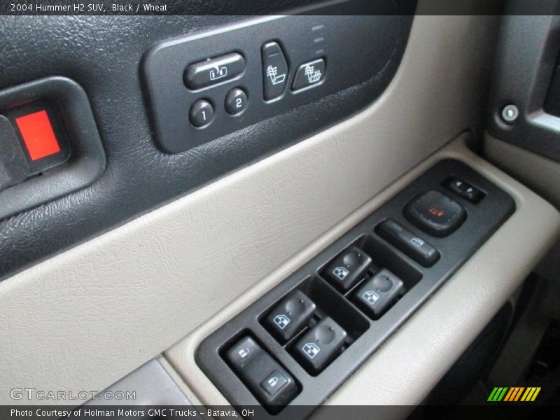 Controls of 2004 H2 SUV